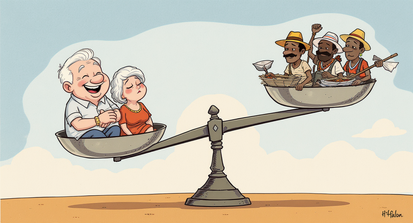 The scales of global power